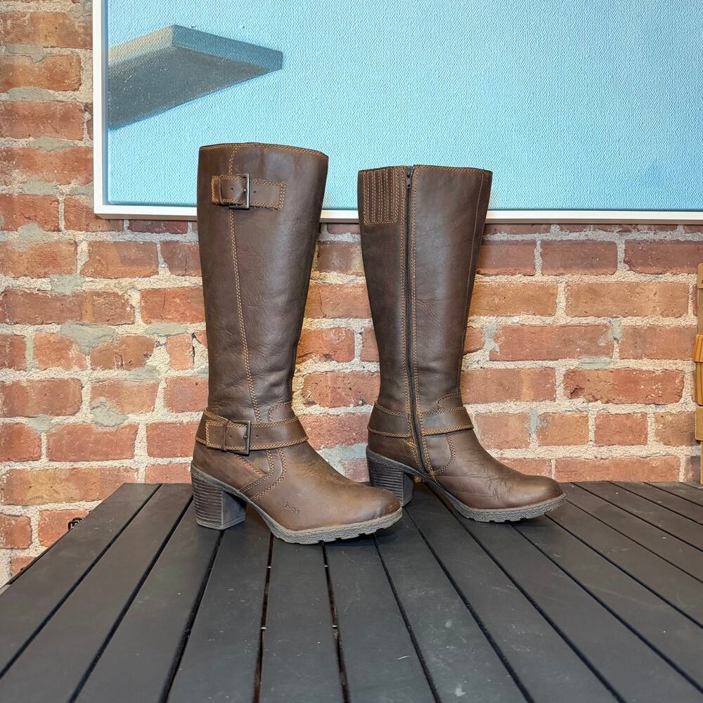 Born B.O.C. Heeled Moto Boot